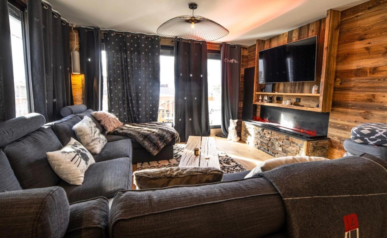 spot, exceptl 80 m2, centre Alpe d Huez, ski au pied, Ménandière, 8 pers, 3ch, 3sdb Alpe d'Huez Esterno foto